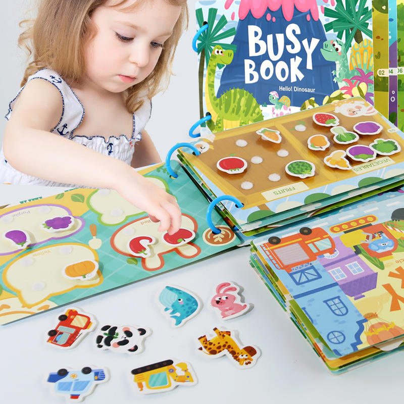 He8d42f9b1a4045dfb90d9dc19df26386e 3D Colorful Puzzle Board Matching Games for Kids Boys Girls - Image 1