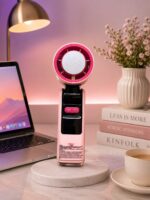 K801 Mini Turbo Fan– Rechargeable Portable High Speed Fan - Image 2